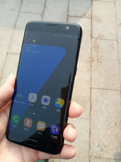 三星 Galaxy S7 edge（G9350）4GB+32GB 铂光金 移动联通电信4G手机 双卡双待 晒单图