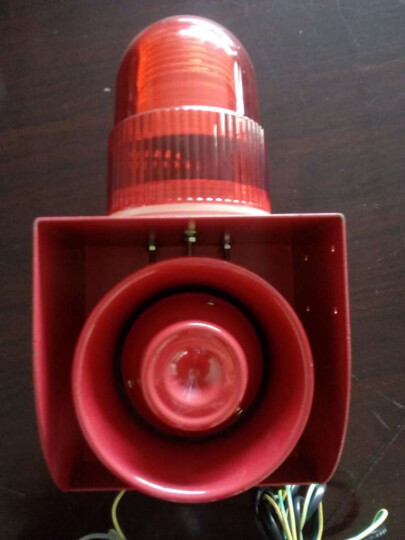 杭亚 YS-01H工业语音声光报警器一体化大分贝喇叭电子蜂鸣器起重机行车天车厂房室外报警器喇叭 AC220V 晒单图