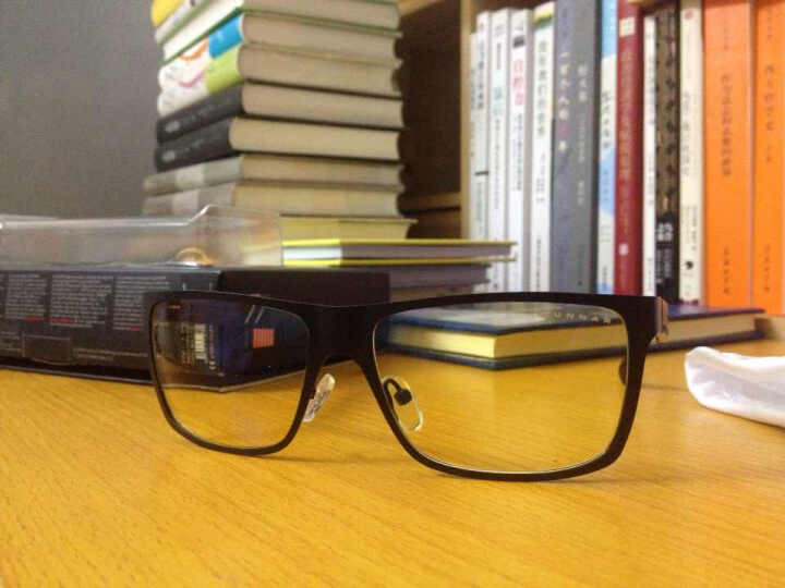 GUNNAR Vinyl 玛瑙黑色镜框 琥珀色镜片 防辐射防蓝光眼镜 晒单图