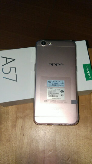 OPPO A57 3GB+32GB内存版 玫瑰金色 全网通4G手机 双卡双待 晒单图