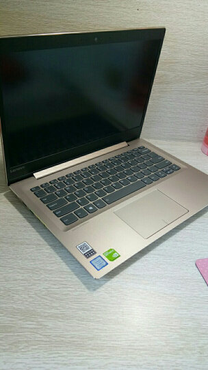 联想(Lenovo)小新潮7000 14英寸轻薄窄边框笔记本电脑(I5-8250U 8G 256G 正版Office)火花金 晒单图