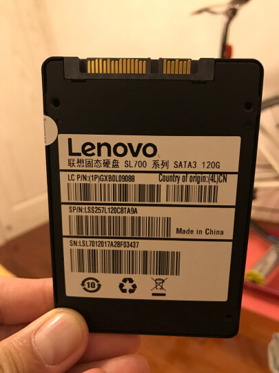 联想（Lenovo) 256GB SSD固态硬盘  M.2接口(SATA总线) SL700固态宝系列 2242板型 晒单图