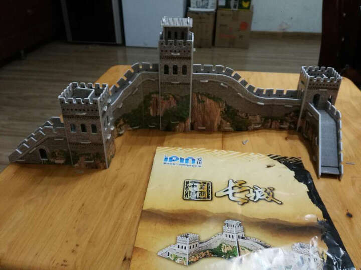 爱拼·3d益智手工·美丽中国:长城(附精美全彩图册) 晒单图