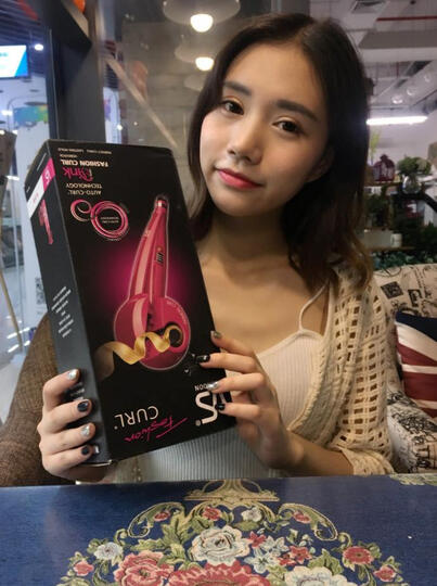沙宣(VS) 自动卷发棒卷发器夹板负离子美发造型器卷发神器烫发棒水波纹卷发器美发棒夹头发夹板器 VS2667RICN 沙龙专业版 晒单图