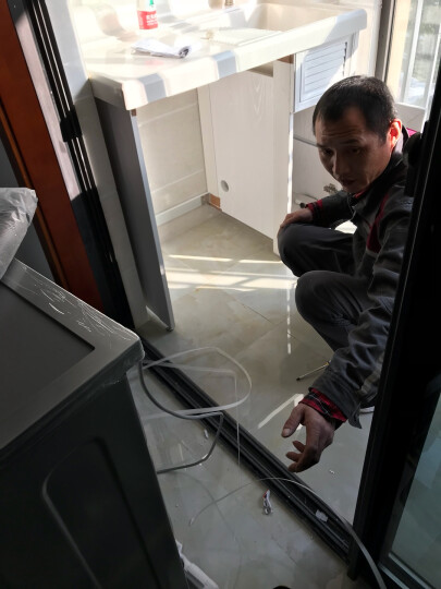海尔(Haier)水晶 纤维级防皱烘干 9公斤洗烘一体斐雪派克直驱变频滚筒洗衣机 EG9014HBDX59SU1 晒单图