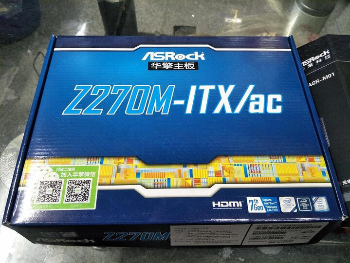 华擎(ASRock)Z270M-ITX/ac主板( Intel Z270/LGA 1151 ) 晒单图