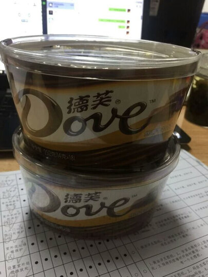 德芙Dove巧克力分享碗装 摩卡榛仁巧克力糖果巧克力休闲零食243g 晒单图