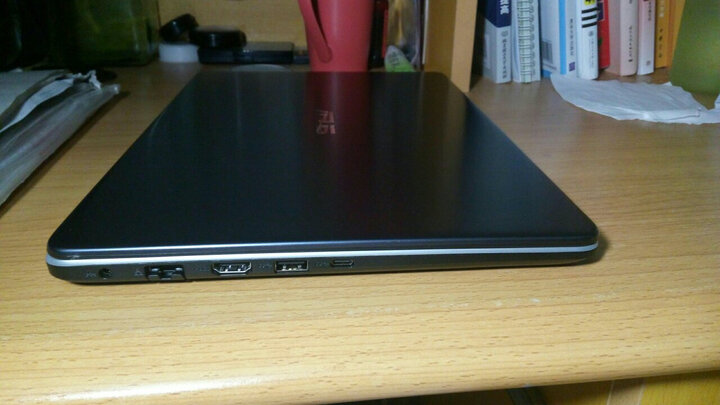 华硕(ASUS) 灵耀S4000VA 14英寸窄边框轻薄笔记本电脑(i5-8250U 8G 256GSSD FHD)金色 晒单图