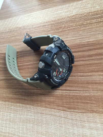 【放心购】卡西欧(CASIO)手表 G-SHOCK泥王系列防泥防震多重感应功能运动防水男表 小泥王GG-1000RG-1A 晒单图
