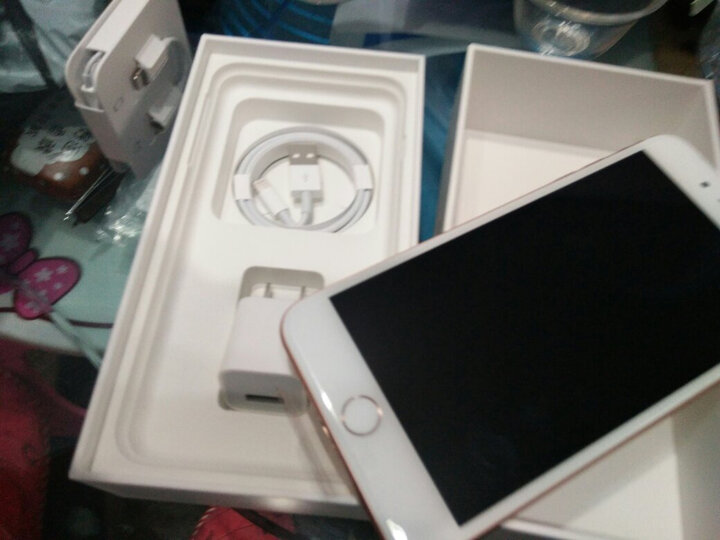 Apple iPhone 7 Plus (A1661) 256G 玫瑰金色 移动联通电信4G手机 晒单图