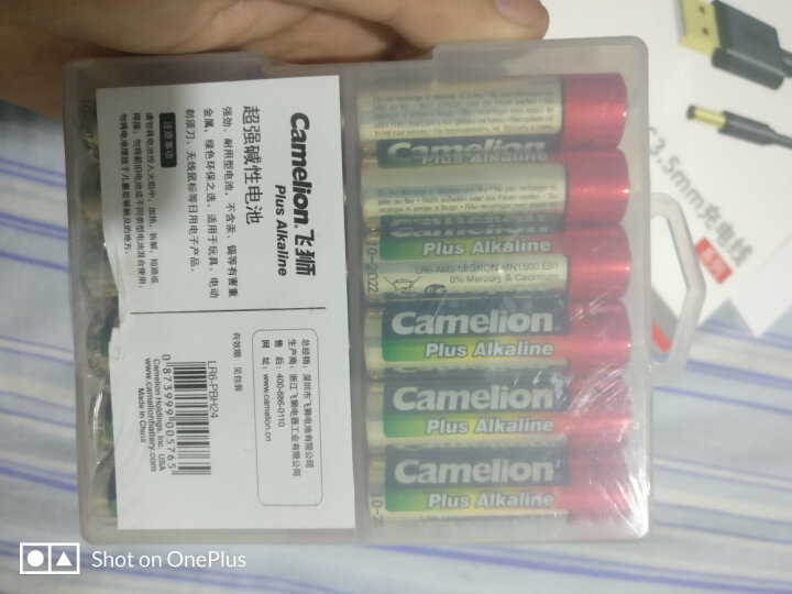 飞狮（Camelion）碱性电池 干电池 6LR61/9V/9伏 电池 12节 万用表/烟雾报警器/话筒/麦克风/医疗仪器 晒单图