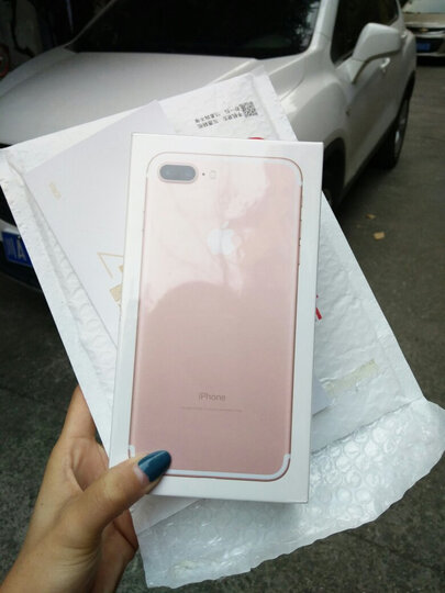 Apple iPhone 7 Plus (A1661) 256G 玫瑰金色 移动联通电信4G手机 晒单图