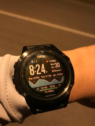 佳明 GARMIN Fenix5飞耐时5光学心率GPS多功能北斗三星定位登山跑步智能运动表游泳户外腕表英文版 晒单图