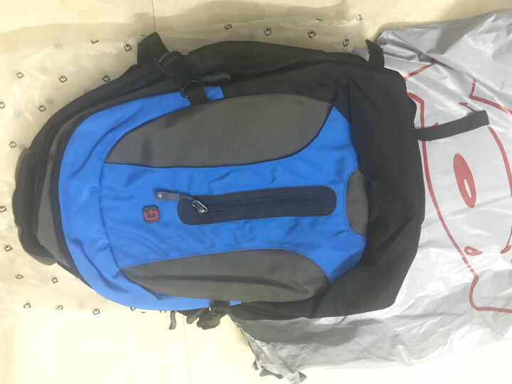SWISSGEAR时尚 14.6英寸电脑包 男女户外背包  SA-9838蓝色 晒单图