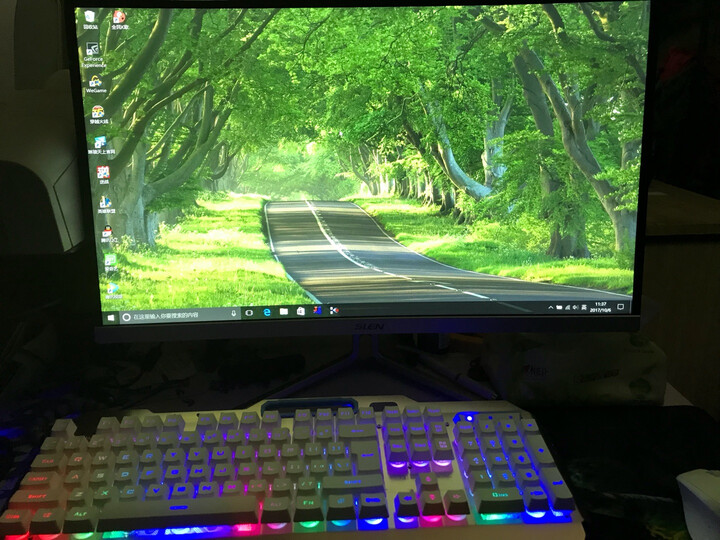 神舟(HASEE)战神Z7-KP7GT GTX1060 6G独显 15.6英寸游戏笔记本电脑(i7-7700HQ 8G 1T+128G SSD 1080P)黑色 晒单图