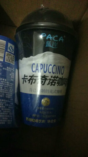 【金懋祥】蓝岸(PACA)咖啡卡布奇诺花式即溶咖啡25克/杯 饮料冲调 冲调咖啡 晒单图