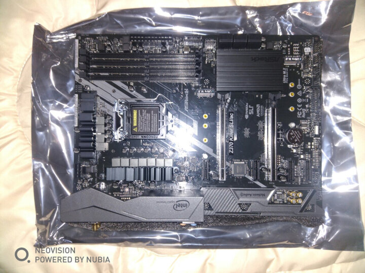 华擎（ASRock）Z370 Killer SLI/ac主板（ Intel Z370/LGA 1151） 晒单图