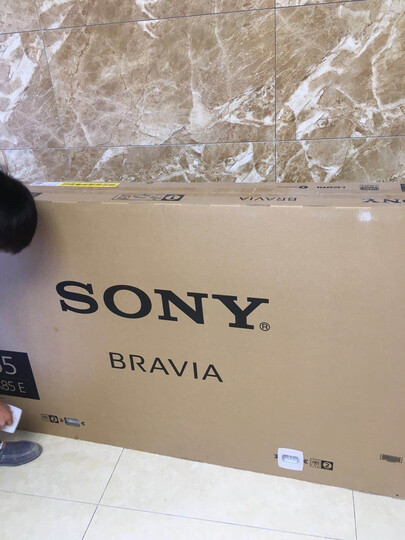 索尼(SONY)KD-75X8566E 75英寸 大屏电视4K 智能网络液晶平板电视 特丽魅彩 HDR(黑色) 晒单图