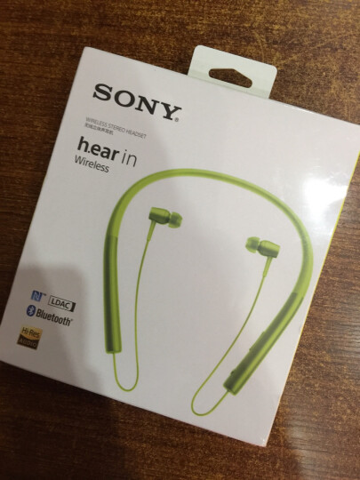 索尼（SONY）h.ear in Wireless MDR-EX750BT 无线立体声耳机（朱砂红） 晒单图