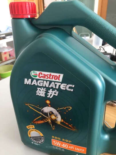 嘉实多(Castrol) 磁护 合成机油 5W-40 SN/CF级 4L 汽车用品 晒单图