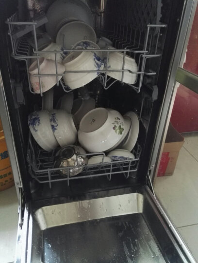 海尔（Haier） 9套 高温灭菌煮洗 洗烘一体 全自动 多功能 家用 嵌入式 独立式 两用洗碗机 WQP9-AFESE 晒单图