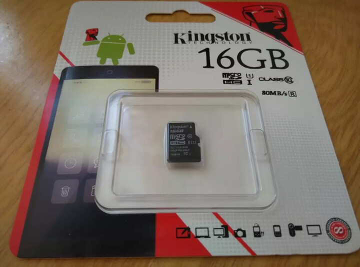 金士顿(Kingston)32GB 90MB/s TF(Micro SD)UHS-I Class10 土豪金高速存储卡 晒单图