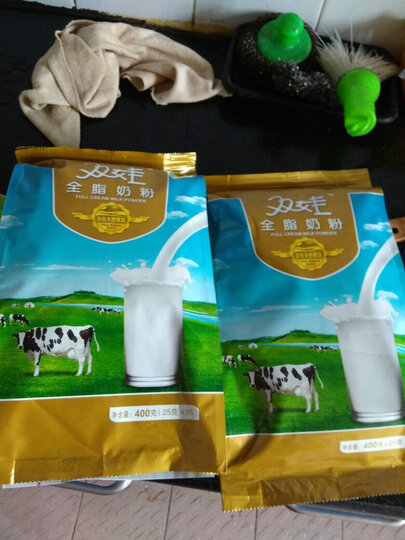 豆香韵 创意版 非转基因植物蛋白豆浆 豆浆粉 正品保证 女士袋装400g 袋 内含16小条 晒单图
