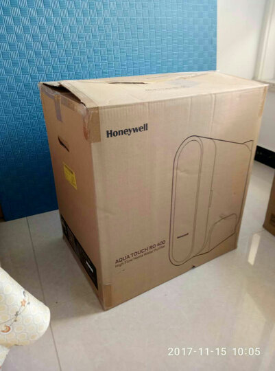 霍尼韦尔(Honeywell)家用净水器 5级过滤 无桶大流量 反渗透滤芯 低废水 净水机 HRO-400 晒单图
