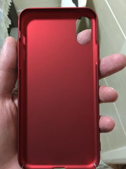 莫凡 苹果X手机壳iPhoneX手机壳 苹果X/10保护套全包保护防摔硬壳3D立体浮雕彩绘创意女款 红颜 晒单图