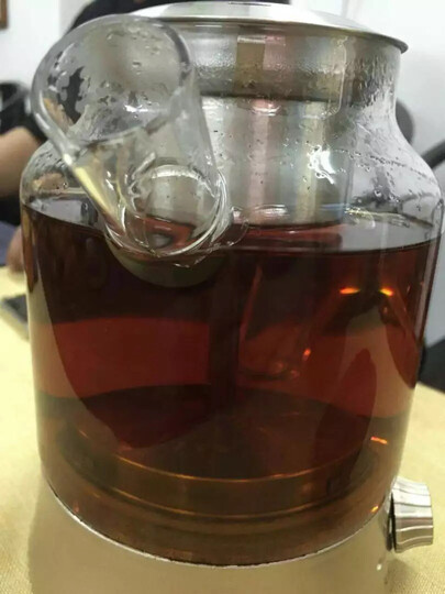 心好708煮茶器黑茶电茶壶养生壶玻璃电热水壶煎药壶烧水壶茶具电茶炉多功能电煮茶壶花茶壶保温 604款黑色 晒单图
