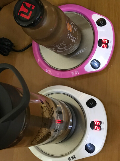 雅集 茶具配件 熊时代恒温宝保温底座暖奶器 智能加热杯垫茶座 晒单图