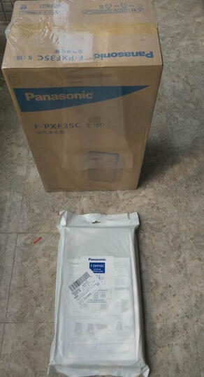 松下(Panasonic)空气净化器家用除过敏原 除雾霾PM2.5异味 纳米水离子 卧室 F-PXF35C-S 晒单图