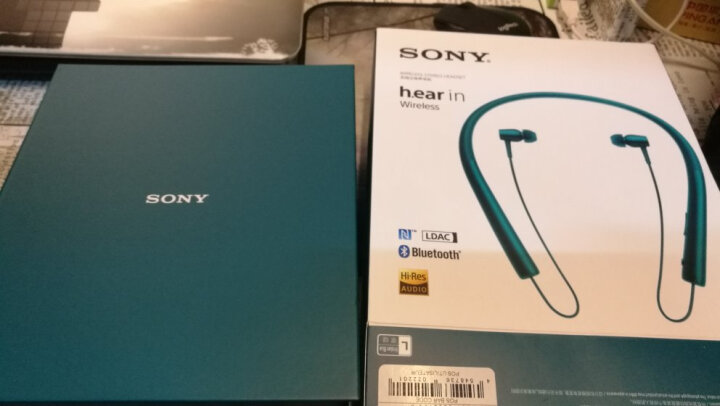 索尼（SONY）h.ear in Wireless MDR-EX750BT 无线立体声耳机（朱砂红） 晒单图