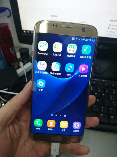 三星 Galaxy S7 edge（G9350）4GB+32GB 星钻黑 移动联通电信4G手机 双卡双待 晒单图