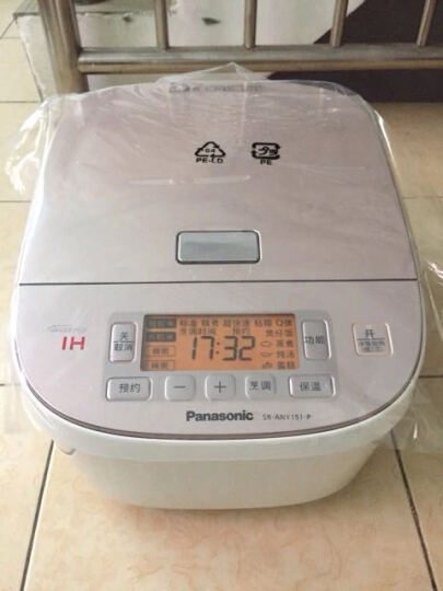 松下(Panasonic)SR-Y15H1-H IH电磁加热电饭煲4L容量(对应日标1.5L) 智能米量判定简单烹煮 晒单图