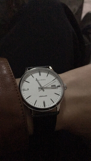 海鸥自动机械表:手表收到了,很大气,我喜欢,表