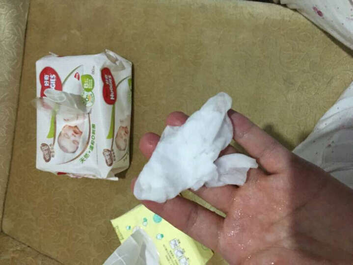 全棉时代 棉柔巾婴儿干湿两用宝宝洗脸巾抽纸巾6包 晒单图