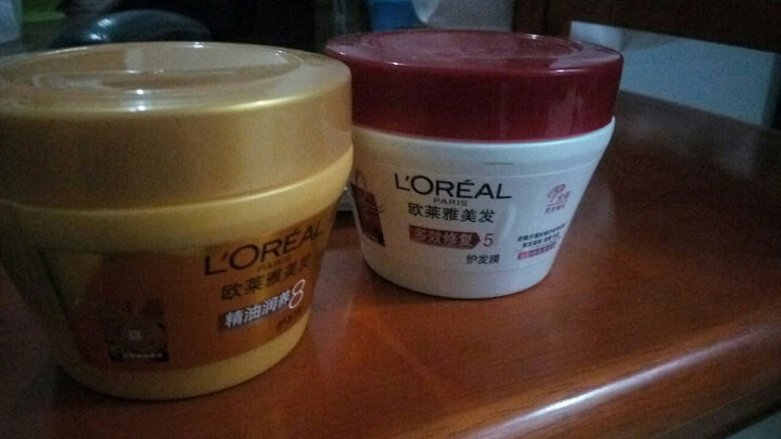 欧莱雅精油润养护发膜:包装真的是简陋了,包的