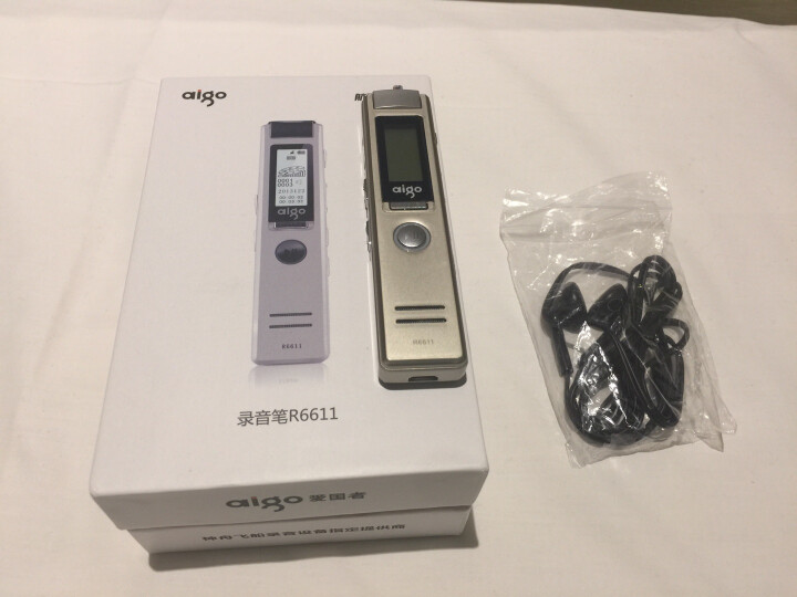 aigo录音笔r6611说明书,aigo录音笔r6601说明书 优点:1,录音笔功能确实很不错的,已到手就赶紧阅读说明书,而且在今天