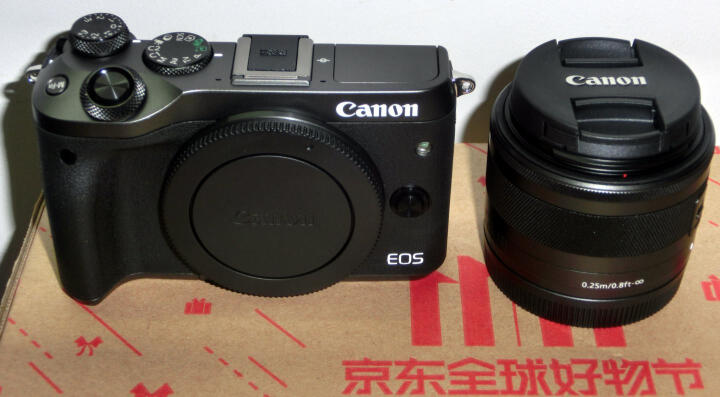 佳能（Canon）EOS M6 微单相机 数码相机 微单套机 黑色（15-45 微单镜头）Vlog相机 视频拍摄 晒单图