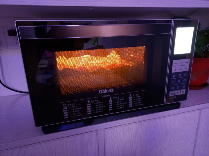 格兰仕微波炉 光波炉 微烤箱一体机 智能23L 800W 平板 家用 智控大屏款 R6K(S0) 晒单图