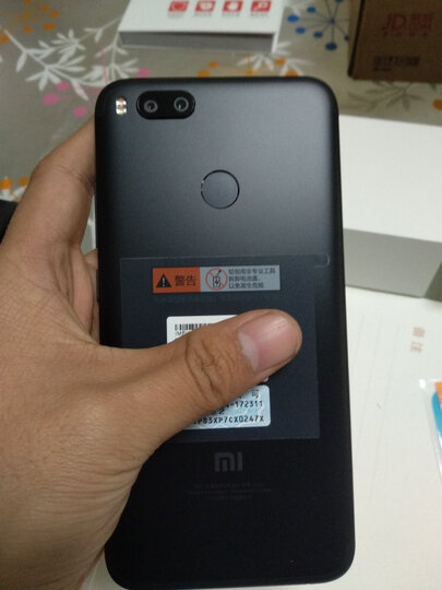 小米5X 美颜双摄拍照手机 4GB+32GB 黑色 全网通4G手机 双卡双待 晒单图