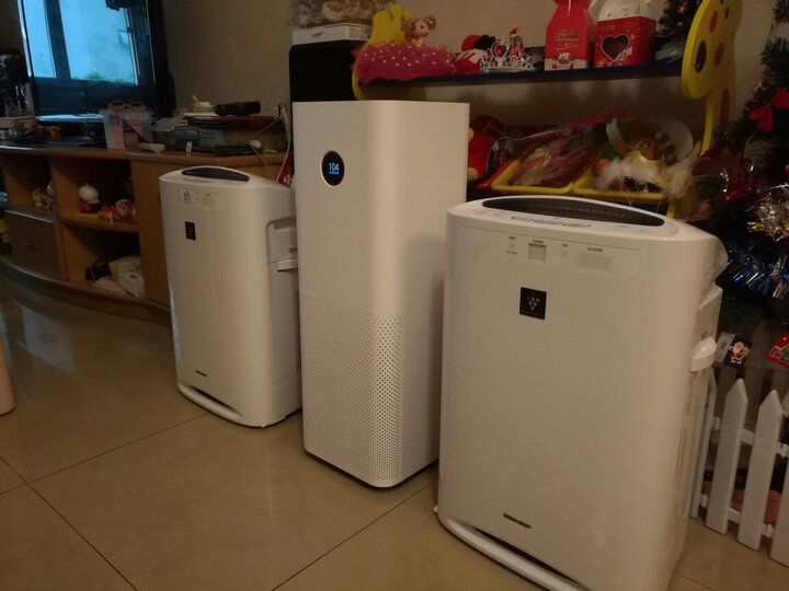 夏普(SHARP) 空气净化器 KC-WE30-W 除雾霾PM2.5除甲醛净离子群杀菌加湿(备案型号:KJFWE250A/W) 晒单图