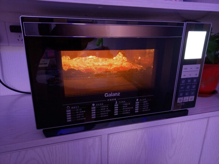 格兰仕微波炉 光波炉 微烤箱一体机 智能23L 800W 平板 家用 智控大屏款 R6K(S0) 晒单图