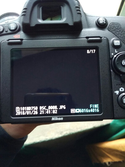 尼康(Nikon)D750 24-120mm VR防抖套机 单反相机 进阶款全画幅 单反相机 d750(约2,432万有效像素 WiFi) 晒单图