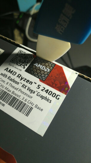 华擎（ASRock）A320M-HDV主板+AMD 锐龙 5 2400G 处理器 (r5)板U套装 晒单图