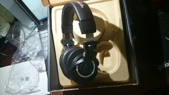 铁三角(Audio-technica) ATH-M50xBK 专业监听