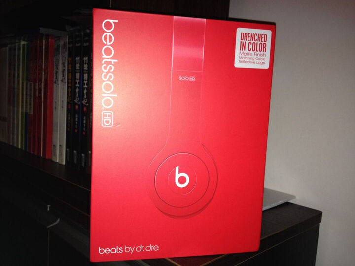 BEATS 全新Solo HD 2013版 头戴式耳机 红色