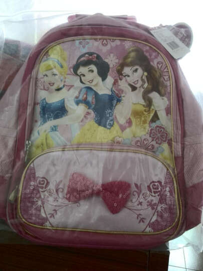 迪士尼(Disney)书包小学生书包女1-3年级儿童米奇公主双肩包男 冰雪蓝色8199 晒单图