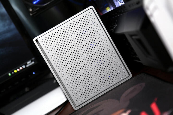 YottaMaster 多盘位磁盘阵列柜USB3.0硬盘柜 全铝SATA串口笔记本外接RAID四盘位硬盘盒 银PS400RU3 晒单图